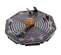 MOLUCKFU Solar System Puzzle for Educational DIY Hand-eye Coordination Builder Safe and Easy Assembly Space Exploration Model for S Learning and Home Decor