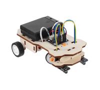 MOLUCKFU Stem Electronic Science Experiment Rc Car Kit for DIY Assembly Electric Model Enhancing Handmade Skills and Logical Thinking for Educational Learning Supplies