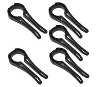 MOLUCKFU Stove Knob Locks for Child -Piece Gas Stove Lock Set Universal Kitchen Safety Protector Prevents Accidental Knob Activation Sturdy Plastic Construction