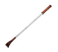 MOLUCKFU Telescoping Back Scratcher with Wood Handle Portable Extendable Itch Relief Tool for Men and Women Body Relaxation Massager for Home and Travel