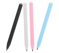 MOLUCKFU Universal Stylus Pen Set for Lcd Writing Tablets 4pcs Replacement Stylus Pens for Electronic Drawing Pads Compatible with Kids and Adults, Black White Blue Pink