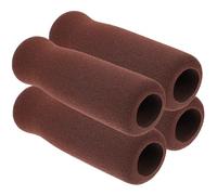 MOLUCKFU Walking Cane Accessories Wheel Hand Grip Sponge Padded Handle Covers for Hand-Held Shopping Baskets Easy to Install 4Pcs