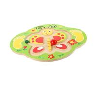 MOLUCKFU Wooden Balance Board for Sensory Equipment Wobble Plate for Physical Coordination and Balance Development Indoor Activity for Boys