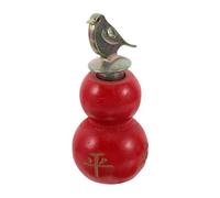MOLUCKFU Wooden Bird Whistle for Hand-twisted Gourd Shaped Bird Caller Portable Fun Animal Whistle and S Party Noisemakers