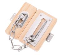 MOLUCKFU Wooden Door Locker Busy Board Cognitive for Montessori Sensory Activity Board for Boys Educational Push Plaything Enhances Hand-eye Coordination and Creativity