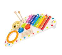 MOLUCKFU Wooden Xylophone Montessori Musical Instruments Interactive Plaything for Party Favors and Music Enlightenment Portable and Easy to Use