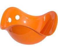 MOLUK Bilibo-Plastic Kids Toys for Children-Kids Shell Toy, Toddler Skills Fun Bowl-Encourages Creativity, Hand-Eye Coordination-Travel-Friendly-Indoor, Outdoor Play -2 years- Orange