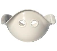 MOLUK Bilibo Bowl Shape Toy for Toddlers | Non-Toxic Plastic, Travel-Friendly Bath Toy for Creative Indoor Outdoor | Stimulates Imagination and Creativity, Fun Play | Child Toys Gift Ideas | Beige