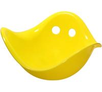 MOLUK Bilibo Plastic Toys for Kids, Versatile Toddler Skills toy, Gift Baby Toy, Fidget Bowl, Hand-Eye Coordination, STEM Learning, Imagination, Spark Creative Children's Toy, Motor Skills, Yellow