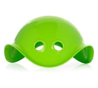 MOLUK Bilibo Midi Open-Ended Sensory Toy for Toddlers & Kids, Stack, Scoop & Explore Through Imaginative Play, Compact Swiss Design Toddler Toy for Home & Travel, Green