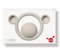 MOLUK 2843402 Nogi Innovative Grasping and Teething Toy, Educational Toy, Baby Toy from 0+ Months, Beige