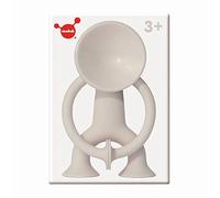 MOLUK OOGI Junior Figure, Silicone Toys for Children, Kids Toy, Elastic Stretch Figure with Suction Cups, Fidget Fun, Encourages Creativity, Hand-Eye Coordination, Travel-Friendly, 3+, Beige