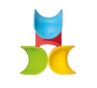 MOLUK Ulu Baby Sensory & Grasp Toy for Babies, Soft Silicone Developmental Toy for Tactile Exploration, Fine Motor Skills & Early Learning, BPA-Free Swiss Design