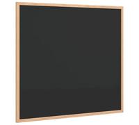 Molumvel Chalkboard with Solid Pine Wood Frame, 60x55 cm Black Memo Board | Smooth surface for writing, Versatile wall decor, Easy wipe clean