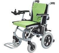 MOLVUS Aluminum Lightweight Foldable Electric Wheelchair Dual Function Can Be Opened in 1 Second Foldable Mobile Footrest Battery Life 12 Miles Electric Or Manual