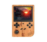 MOLVUS Handheld Game Console, RG351V Open Source System RK3326 Chip Retro Game Console, 3.5-inch IPS Screen, Built-in 5000+ games, Portable Rechargeable Video Games player, Support up to 256G