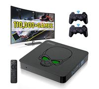 MOLVUS Super Console x King Retro Game Console Plug-Play Video Game Console for TV Built-in 110,000+ Games 256G SD Card