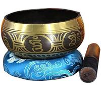 MOLVUS Tibetan Singing Bowl Set Easy to Play for Beginners Nepal Chakra Healing Sound Bowl w/Mallet Cushion for Meditation Yoga Sound Therapy Mindfulness