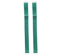 Moly Story Wide Decorative Bra Straps Replacement for Strapless Bra,Bling Glitter Bra Straps for Women Dress, Green, One Size
