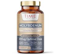 Molybdenum 200ug High Strength - Metabolic Health & Detoxifiation - Capsules - UK Made Supplement - GMP - Vegan
