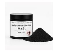 Molybdenum Disulfide Powder MoS2 Dry Lubricant Fine High Purity 99.5% (1000, 1250mesh)