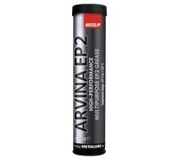 Molyslip ARVINA EP2 Multi-Purpose Grease Cartridge 400g - High Performance, High Temp Protection - Box of 12 Tubes