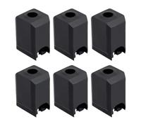 MOLZINY 6 Pieces Silicone Socks Hotend for Bambu Lab X1 / X1C / P1P / P1S Replacement Accessories Pack for 3D Printer