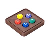 MOLZINY Traditional Korean Gonggi Jack Stone Pebbles Set Gonggi Game Stone Catching Game Portable and Durable for All Ages Hand Eye Coordination Training Toy