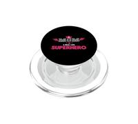 Mom A Real-Life Superhero Celebration PopSockets PopGrip for MagSafe