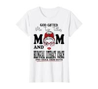 Mom and Bilingual Literacy Coach Blessed Mothers Day T-Shirt