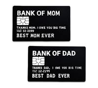 Mom and Dad Gifts for Parents Fathers Mothers Day Wallet Card I Love You Parents Gifts for Wedding Thank You Gift for Mom Dad Appreciation Birthday Gift for Mommy Daddy Parent Mama Papa Presents Ideas