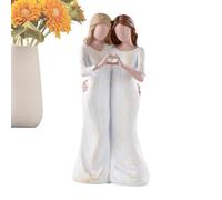 Mom and Daughter Statue,Mom Hug Daughter Sculptures - Expresses Loving Relationships Between Mother and Daughter