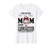 Mom and Learning Facilitator Mothers Day Double Blessing T-Shirt