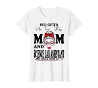 Mom and Science Lab Assistant Mothers Day Double Blessing T-Shirt