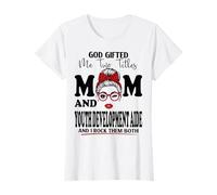 Mom and Youth Development Aide Mothers Day Double Blessing T-Shirt