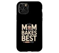 Mom Bakes Best Mothers Day Baking Mom Kitchen Case for iPhone 11 Pro