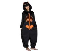 Mom Big Eyes Skeleton Man Costume