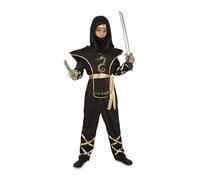 Mom Black Ninja Costume Black 10-12 Years