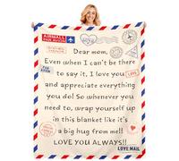 Mom Blanket, for Mom Mummy, Soft Flannel Throw Blanket for Mother's Day, to My Mom Blanket Gift from Daughter Son Birthday Gifts for Mom Mama Blanket for Women 50x60
