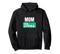 Mom Boss Shirt - Design for Busy Moms and Entrepreneurs Pullover Hoodie