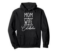 Mom Boss Shirt | Funny MOM WIFE CATAHOLIC Funny Cat Pullover Hoodie