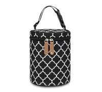 Mom Care Cooler: Insulated Storage Bag, Large Bottle Holder, Waterproof Leakproof Bag, Fresh Milk Container, Nursing Organizer from V, Black, riferimento alla descrizione, Please refer to