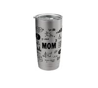 Mom Cubed Three Times Mom Math Third Power Mother Stainless Steel Insulated Tumbler