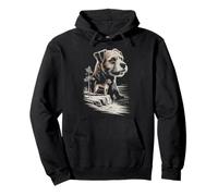 Mom Dad of a Border Terrier Dog Owner Hiking Lover Pullover Hoodie