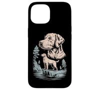 Mom Dad of a Chesapeake Bay Retriever Dog Owner Hiking Lover Case for iPhone 15