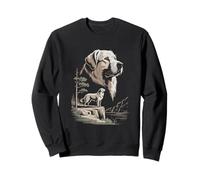 Mom Dad of a Great Pyrenees Dog Owner Hiking Lover Sweatshirt
