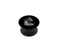 Mom Dad of a Scottish Terrier Dog Owner Hiking Lover PopSockets Adhesive PopGrip