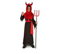 Mom Devil Girl Costume Red 7-9 Years