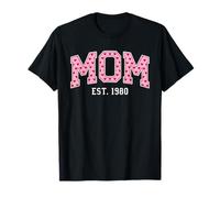 Mom Est 1980 Custom Mom Personalized Mother’s Day Customized T-Shirt