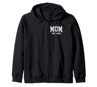 Mom Est 1980 Custom Personalized Mother’s Day Customized Zip Hoodie